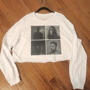 NWNT Kings of Leon cropped tshirt (L)